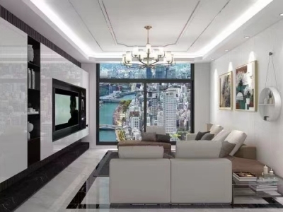 简约轻奢风三居室