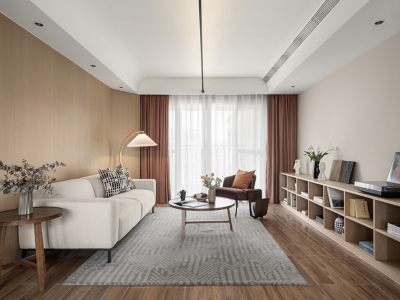 140㎡简约私宅，原木风格，治愈又温馨！  