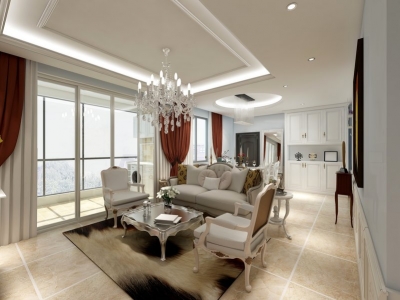 110平现代简约三居